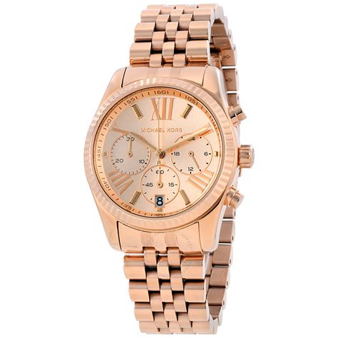 michael kors watch mk5569|Michael Kors MK5569 Lexington Rose Dial Women's Watch.